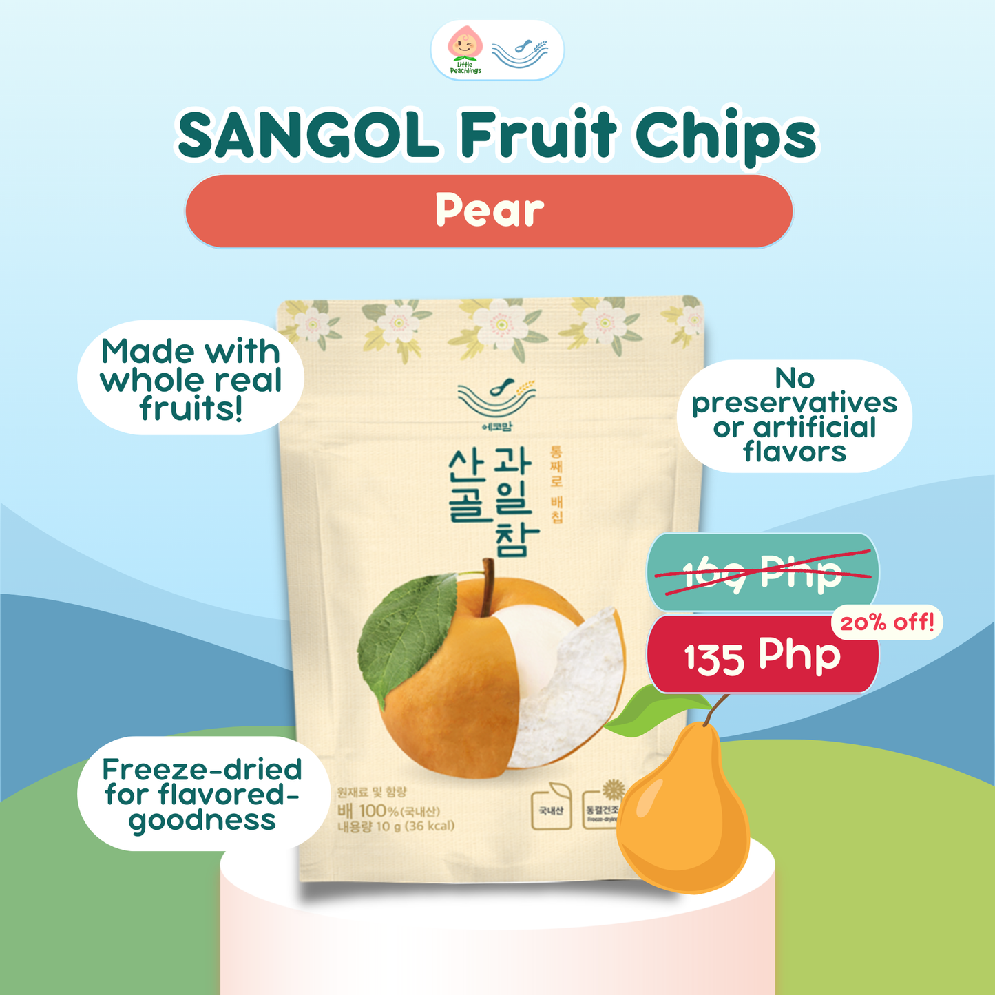 Sangol Fruit Chips 10g