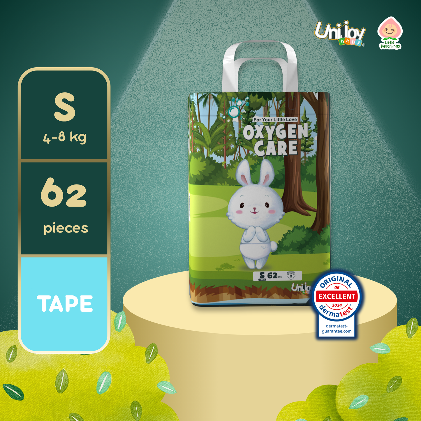 Unijoy Oxygen Care Tape Diaper (Mini and Jumbo)
