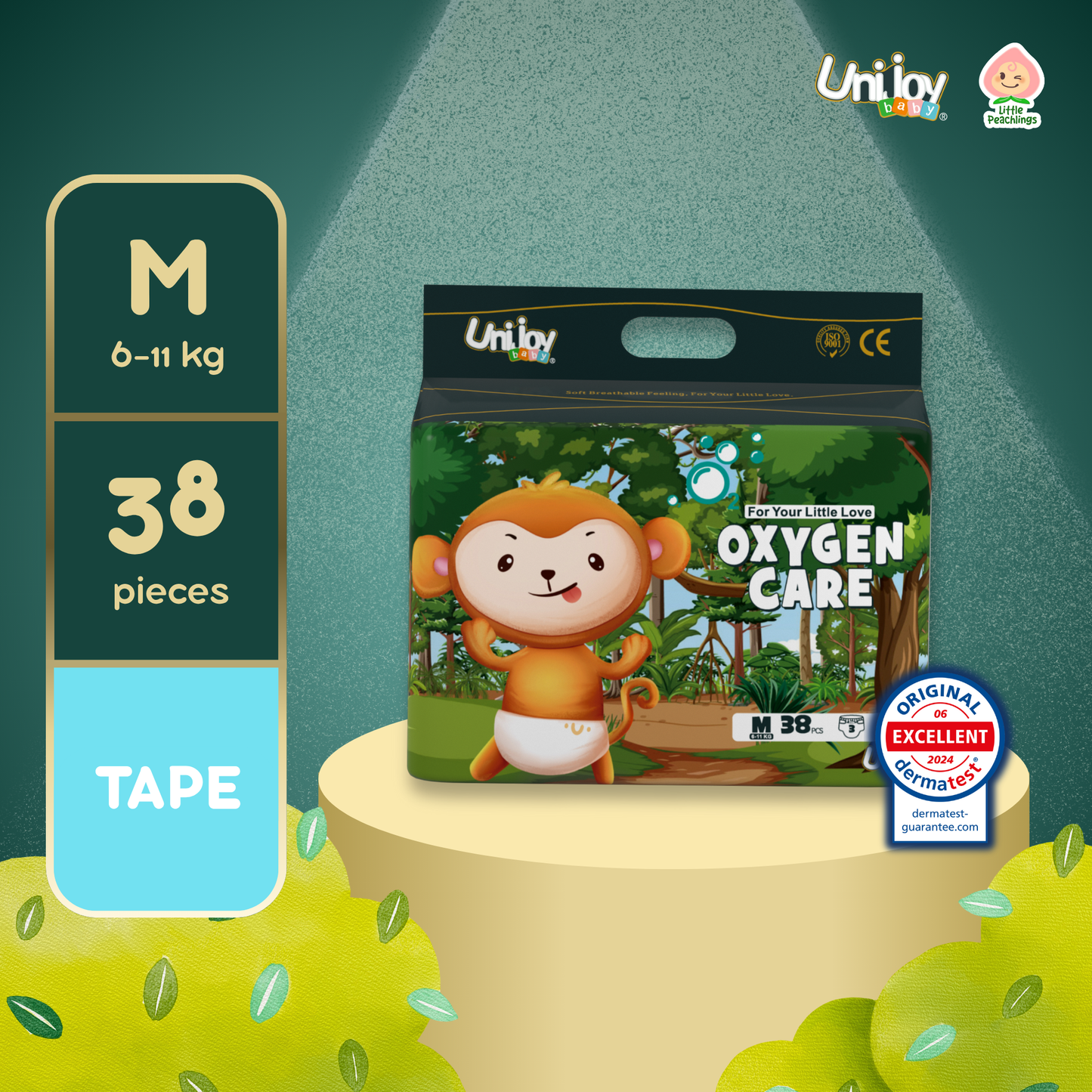 Unijoy Oxygen Care Tape Diaper (Mini and Jumbo)