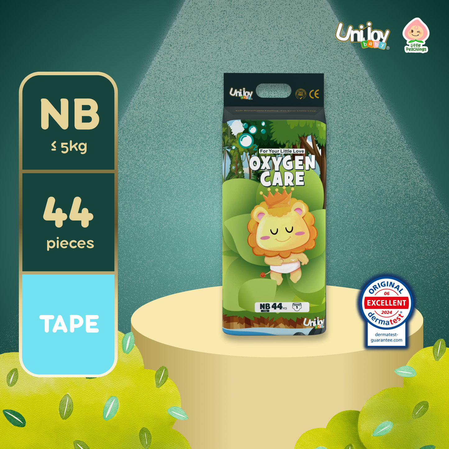 Unijoy Oxygen Care Tape Diaper (Mini and Jumbo)