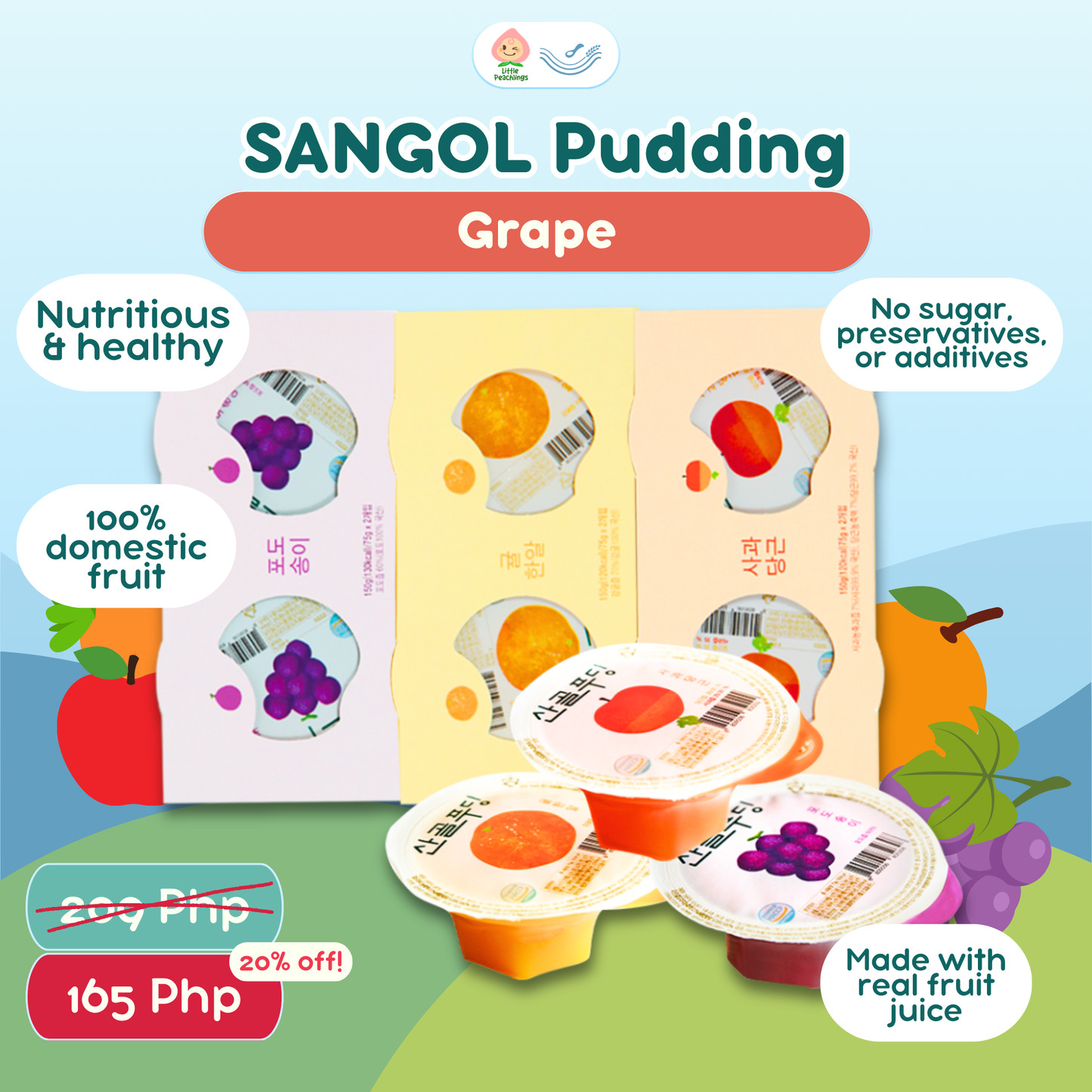Sangol Pudding 150g