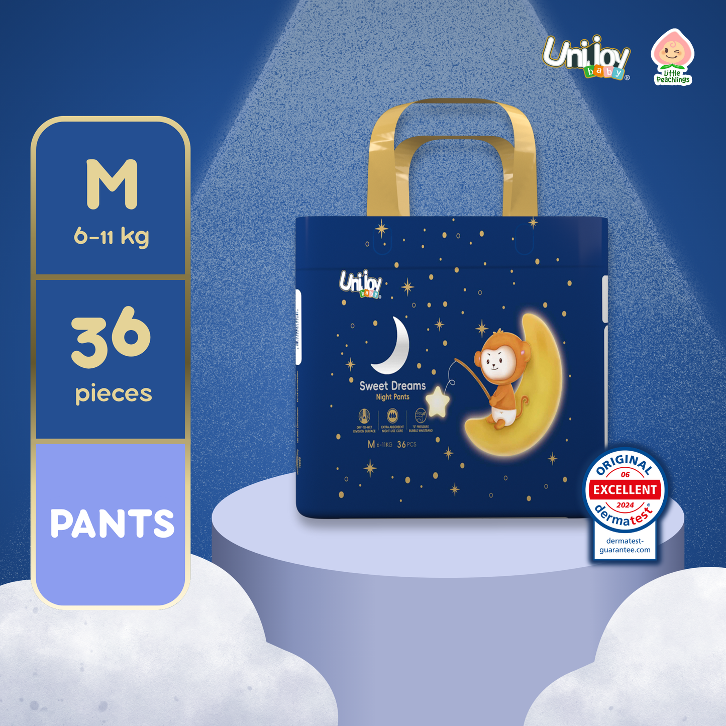 Unijoy Sweet Dreams Diaper Pants (Jumbo)