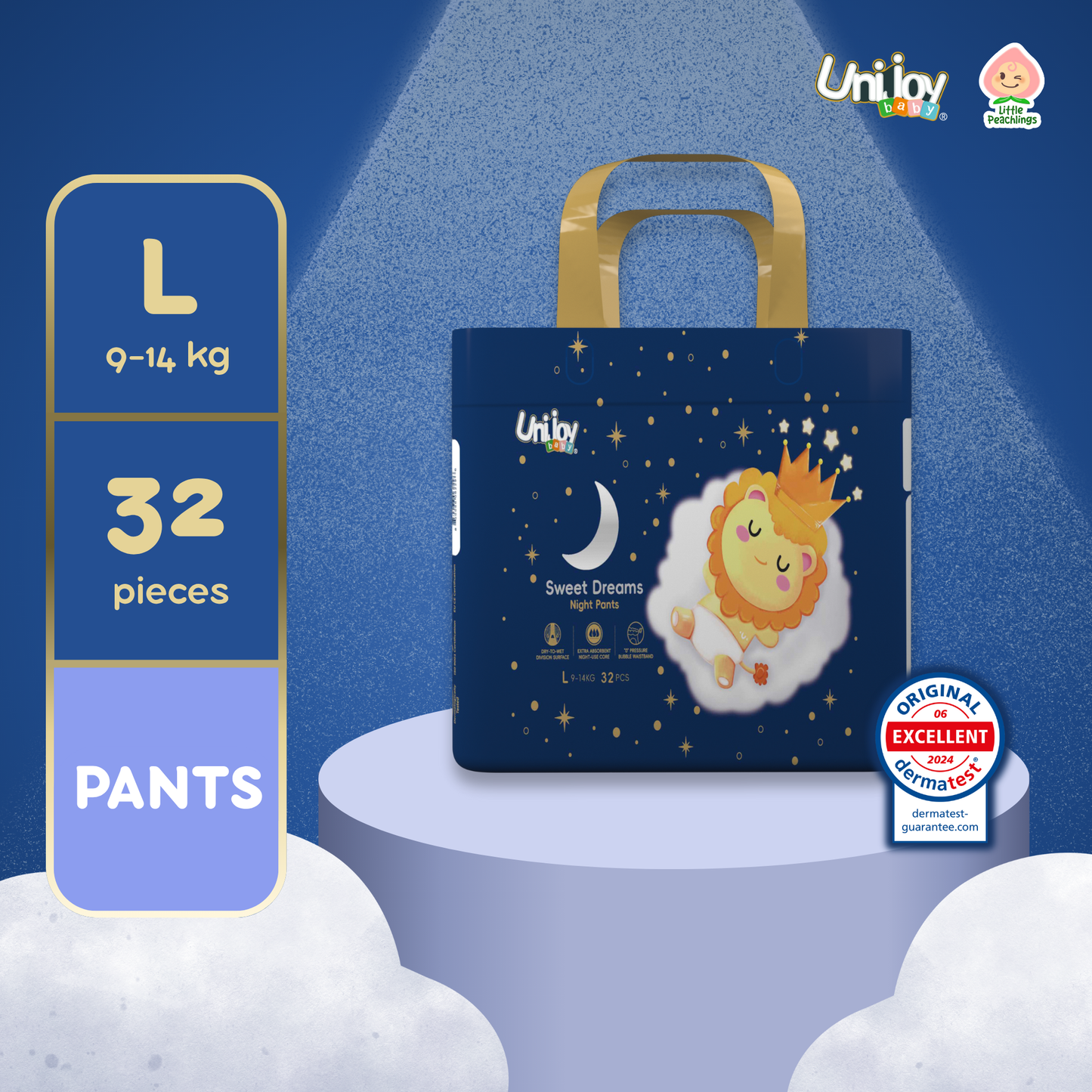 Unijoy Sweet Dreams Diaper Pants (Jumbo)