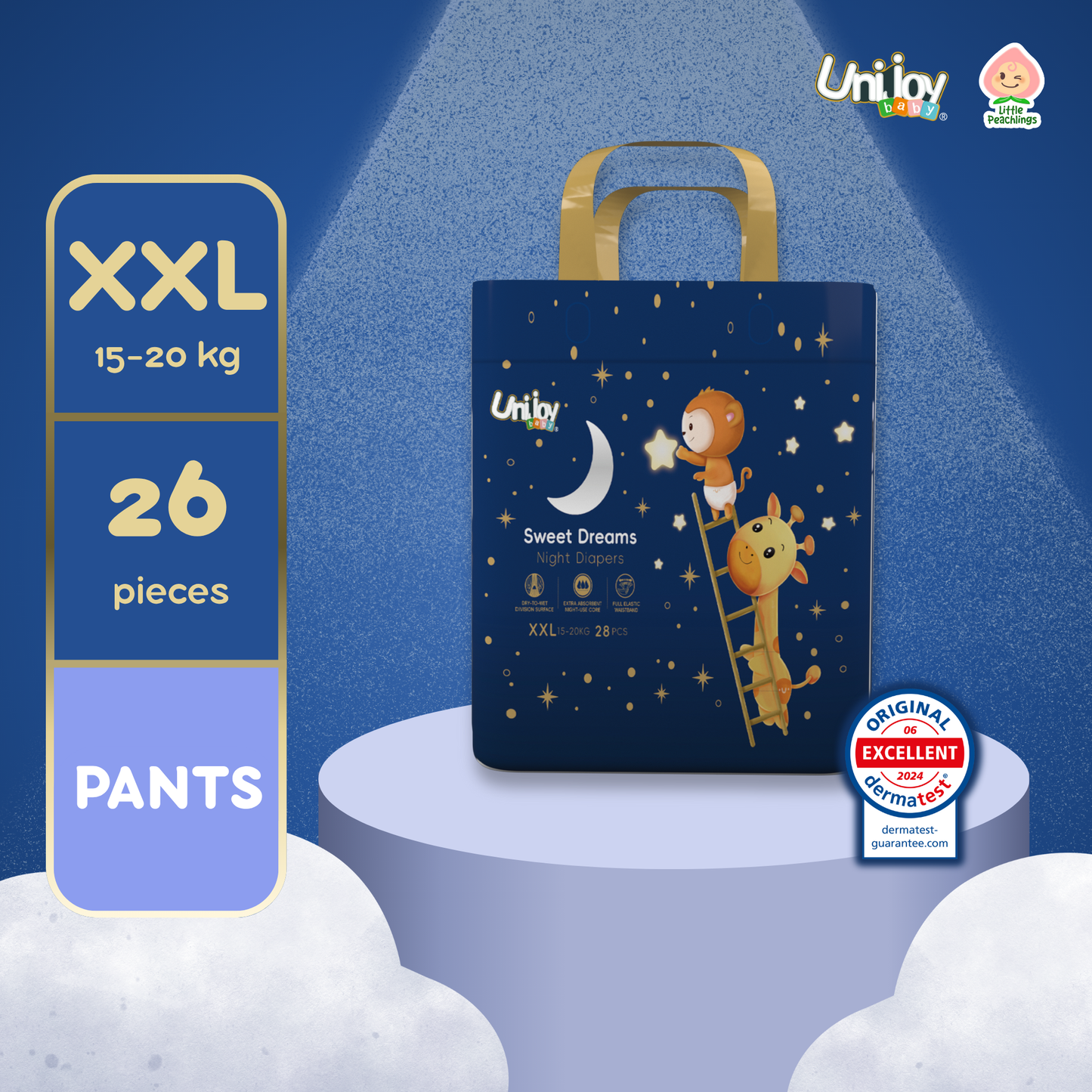 Unijoy Sweet Dreams Diaper Pants (Jumbo)