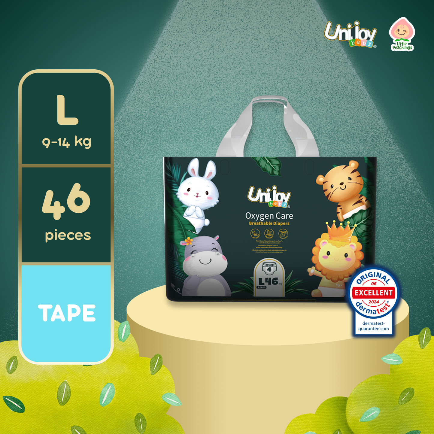 Unijoy Oxygen Care Tape Diaper (Mini and Jumbo)